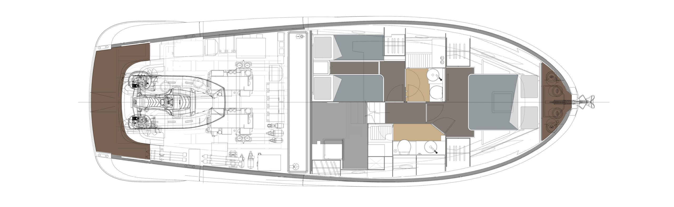Plan Solaris Power 48 Flybridge